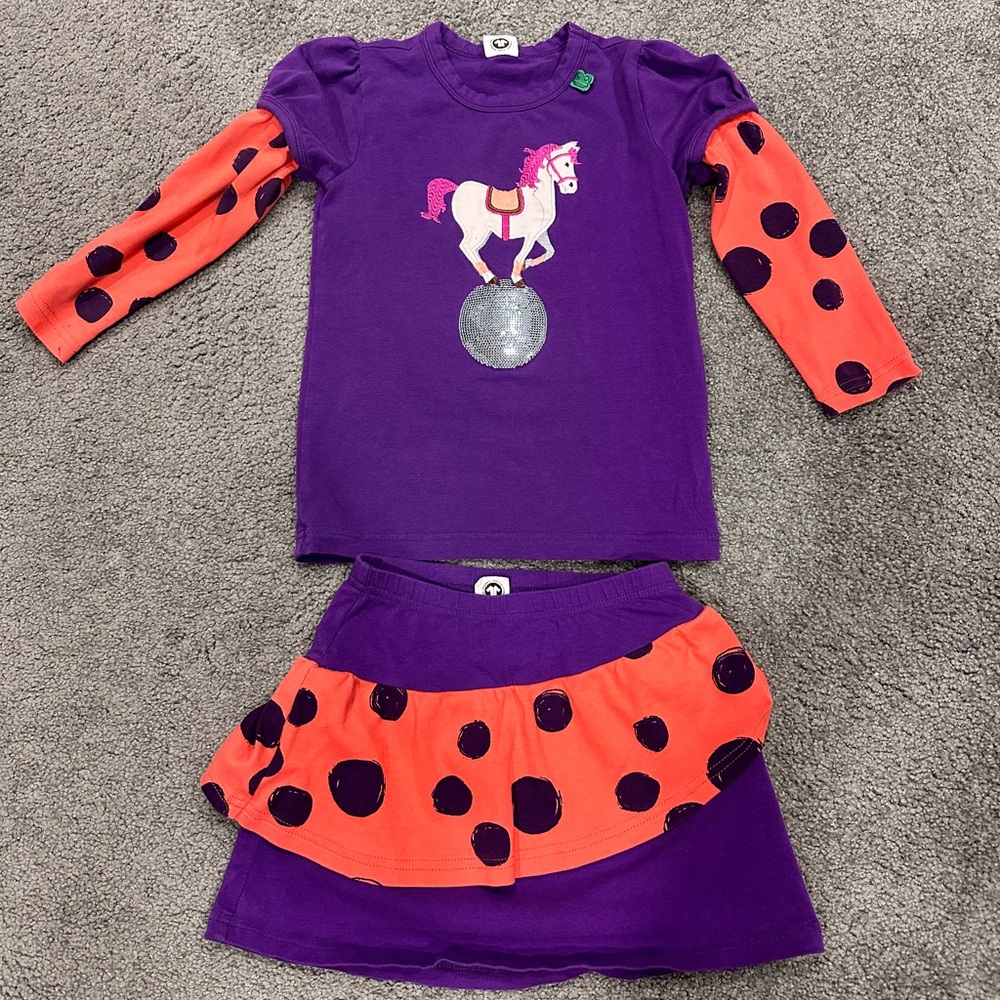 Purple and Orange Fred’s World Kids Outfit